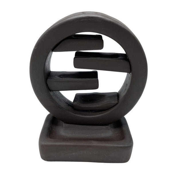 Brûle-Encens à Reflux Cercle de Vie Zen – Fontaine à Encens Céramique