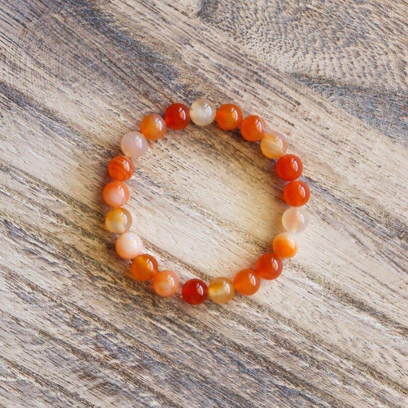 Bracelet en Cornaline-3