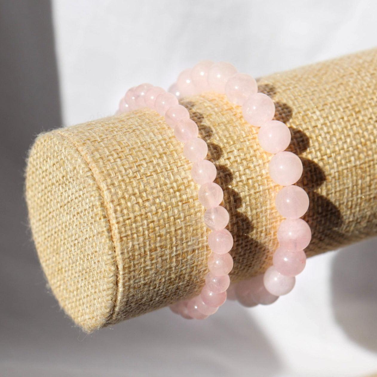 Bracelet en Quartz Rose-0