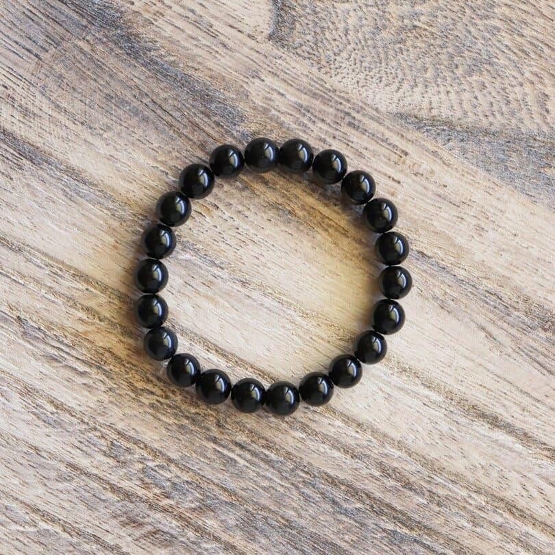 Bracelet en Tourmaline noire-3