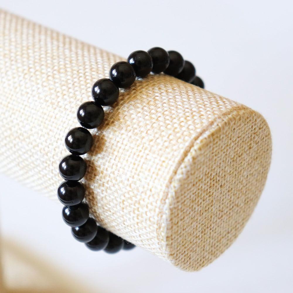 Bracelet en Tourmaline noire-2