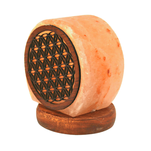Mini Lampe en Sel de l’Himalaya Life Flower – Énergie pure et apaisante (1 kg)