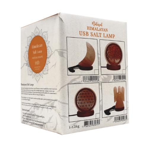 Mini Lampe en Sel de l’Himalaya Life Flower – Énergie pure et apaisante (1 kg)