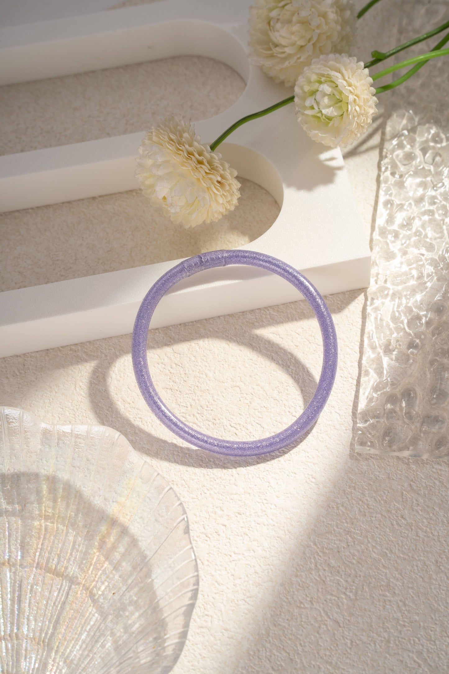 Bracelet Jonc Bouddhiste Pailleté – Coloris au Choix • Léger & Lumineux