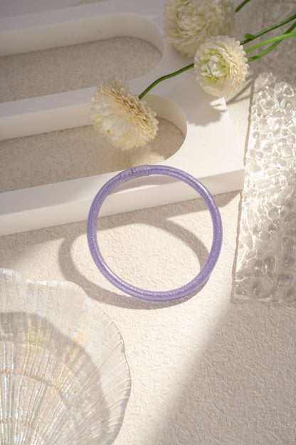 Bracelet Jonc Bouddhiste Pailleté – Coloris au Choix • Léger & Lumineux