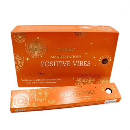 Encens aux Pierres Précieuses Goloka Manifestations – Positive Vibes