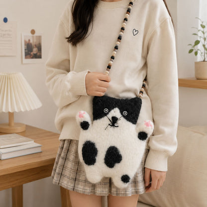 Sac en Feutre Chat Plat – Stacy