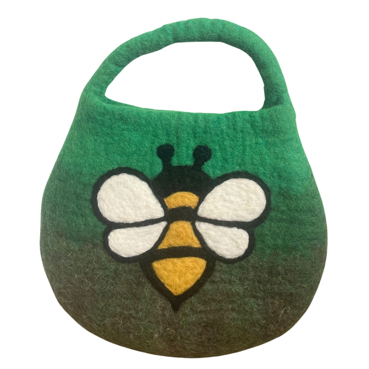 Sac en Feutre Abeille à Anse Magnétique – Verts de Jardin