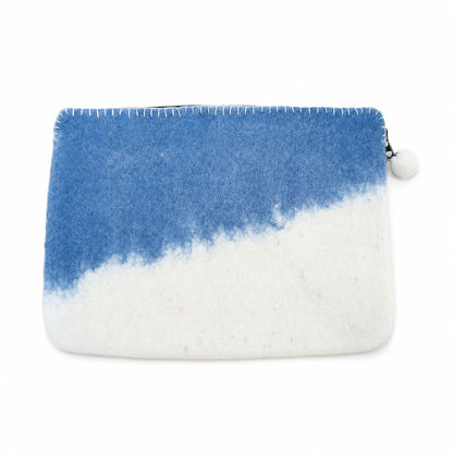 Housse d'Ordinateur en Feutre 14" – Horizon Bleu