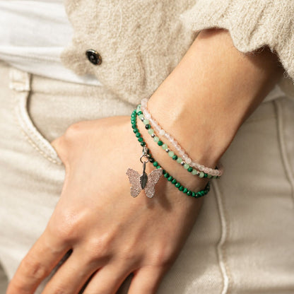 Coffret 3 Bracelets en Pierres Naturelles – Esprit de la Forêt