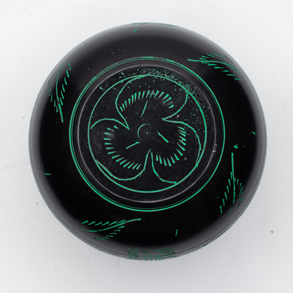 Chaudron vert vu de dessus