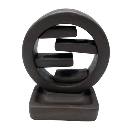 Brûle-Encens à Reflux Cercle de Vie Zen – Fontaine à Encens Céramique