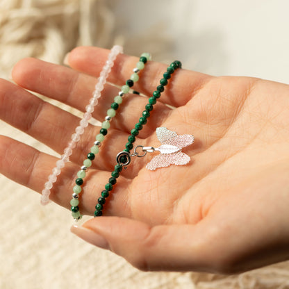 Coffret 3 Bracelets en Pierres Naturelles – Esprit de la Forêt