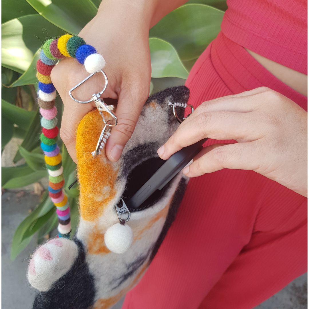 Sac en Feutre Chat Plat – Whitney