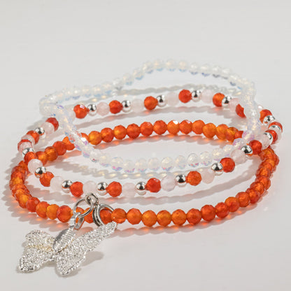 Coffret 3 Bracelets en Pierres Naturelles – Lune de Sang