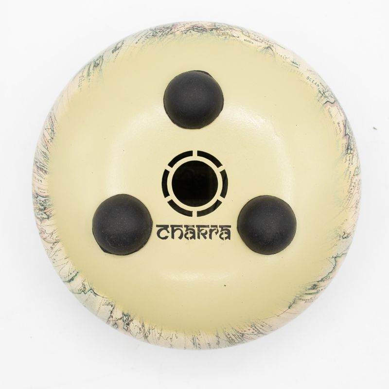 Détail de la finition Atlas du tongue drum 14 cm