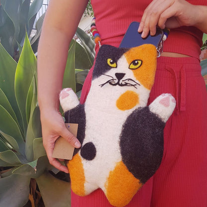 Sac en Feutre Chat Plat – Whitney