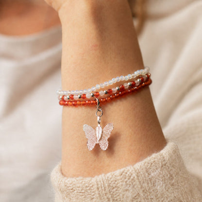 Coffret 3 Bracelets en Pierres Naturelles – Lune de Sang