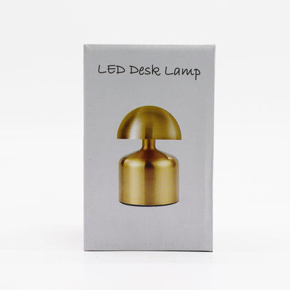 Lampe Champignon Tactile Bronze – Veilleuse Rechargeable USB-C