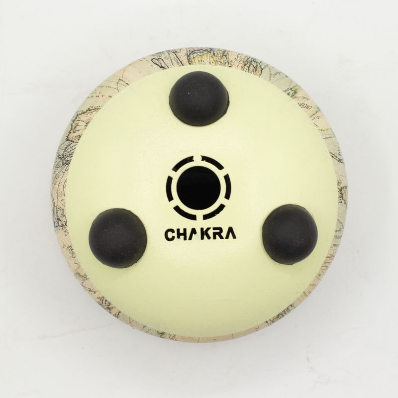 Détail de la finition Atlas du tongue drum 13 cm