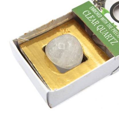 Encens Green Tree Pierre Précieuse – Amour & Clarté au Jasmin avec Quartz Clair