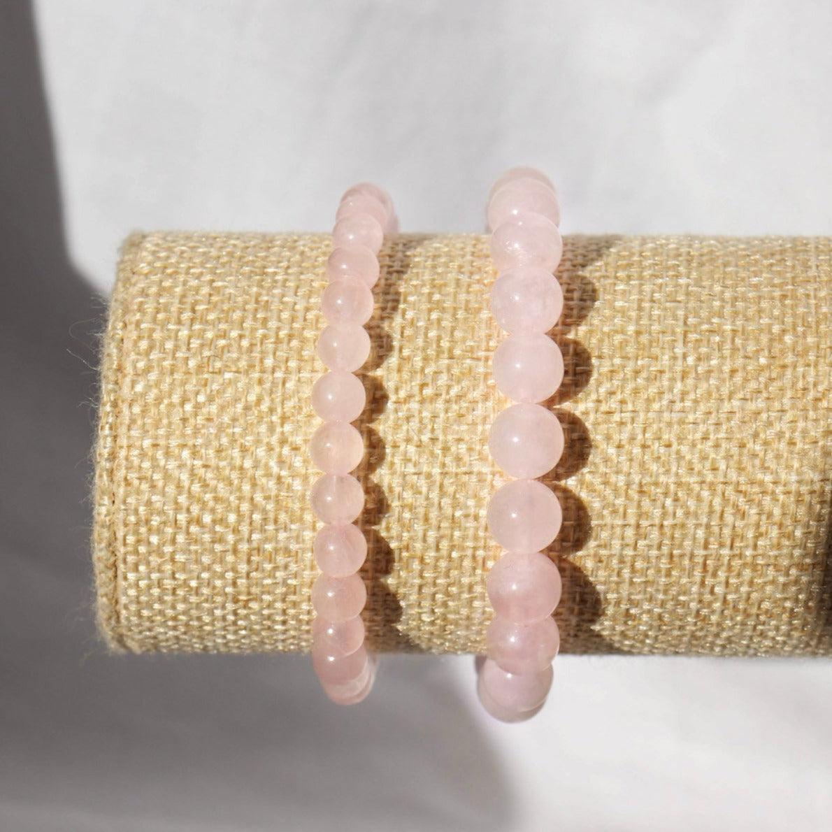 Bracelet en Quartz Rose-1