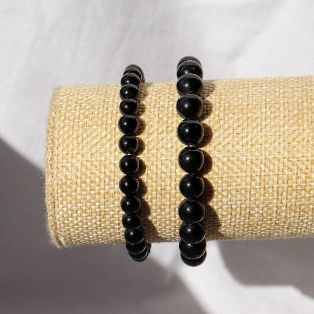 Bracelet en Tourmaline noire-1