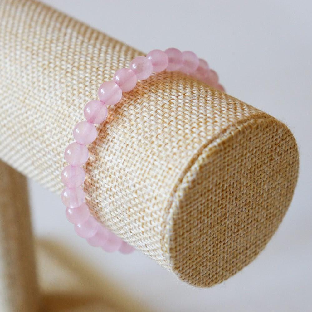 Bracelet en Quartz Rose-4