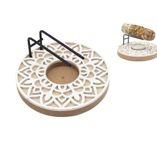 Brûleur de Palo Santo & Sauge Blanche – Mandala